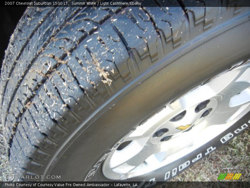 Summit White / Light Cashmere/Ebony 2007 Chevrolet Suburban 1500 LT