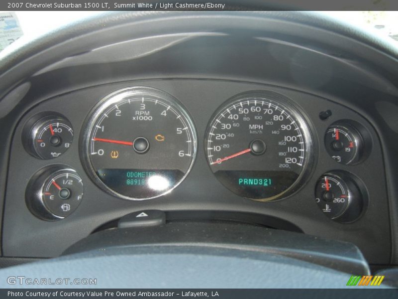  2007 Suburban 1500 LT 1500 LT Gauges