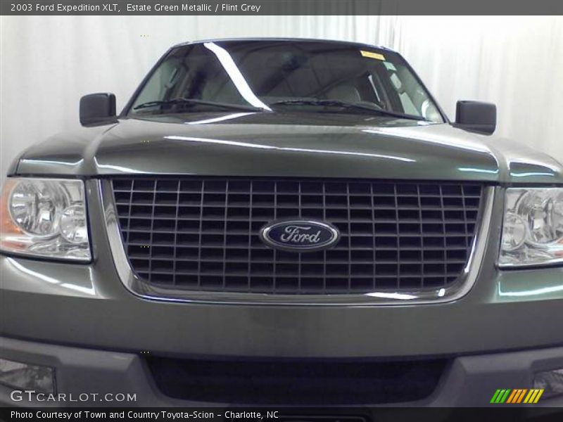 Estate Green Metallic / Flint Grey 2003 Ford Expedition XLT