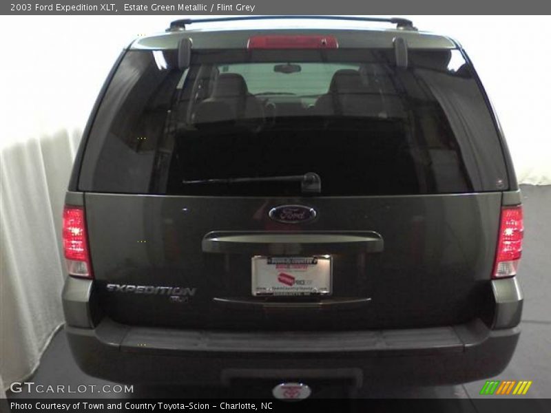Estate Green Metallic / Flint Grey 2003 Ford Expedition XLT