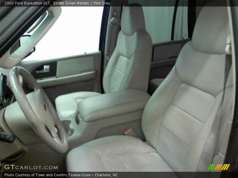 Estate Green Metallic / Flint Grey 2003 Ford Expedition XLT