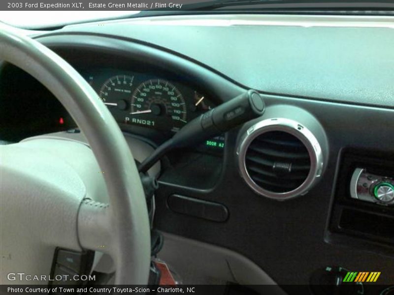 Estate Green Metallic / Flint Grey 2003 Ford Expedition XLT
