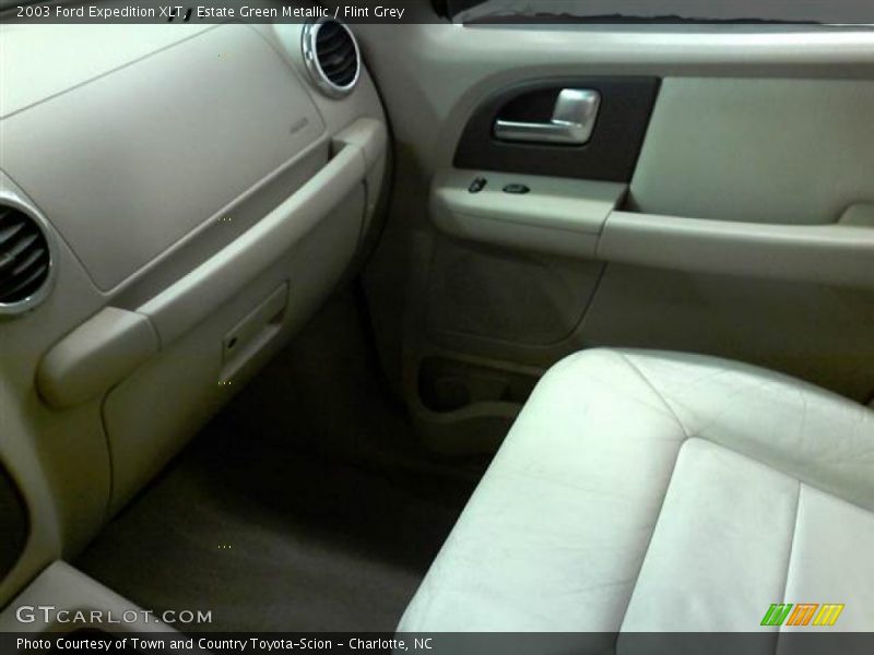 Estate Green Metallic / Flint Grey 2003 Ford Expedition XLT