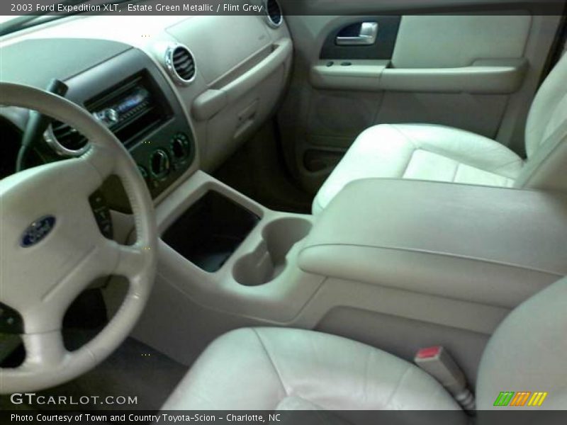 Estate Green Metallic / Flint Grey 2003 Ford Expedition XLT