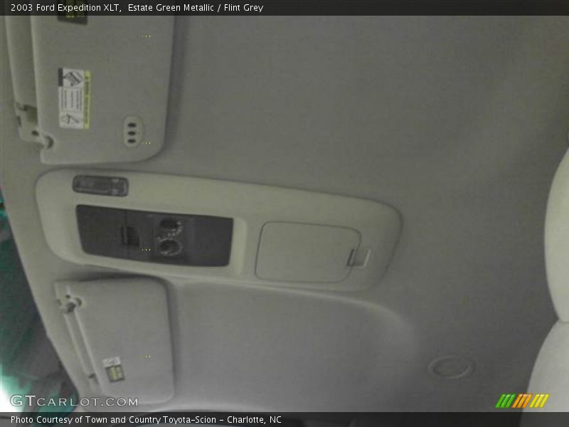 Estate Green Metallic / Flint Grey 2003 Ford Expedition XLT