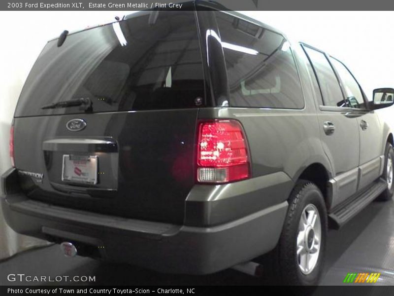 Estate Green Metallic / Flint Grey 2003 Ford Expedition XLT