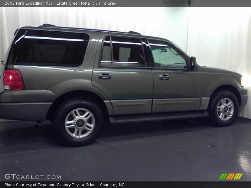 Estate Green Metallic / Flint Grey 2003 Ford Expedition XLT