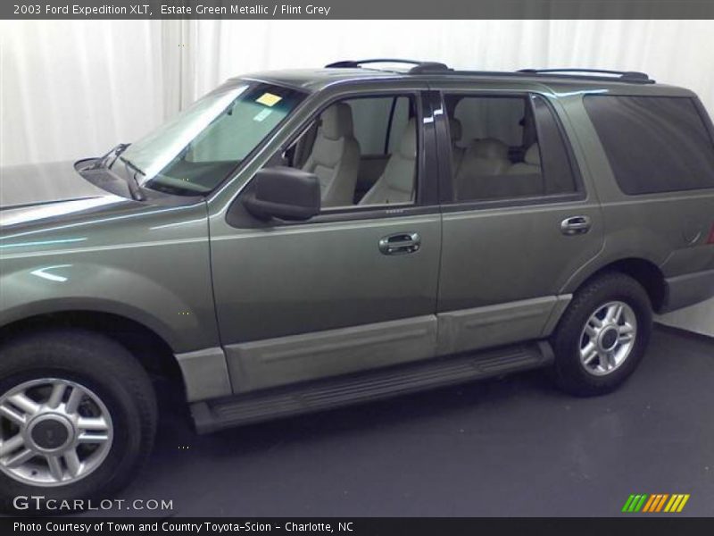 Estate Green Metallic / Flint Grey 2003 Ford Expedition XLT