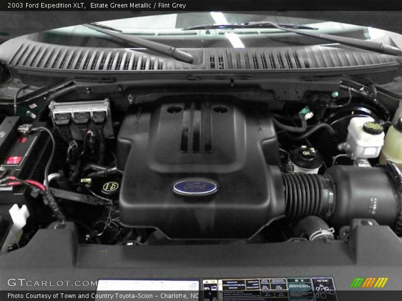 Estate Green Metallic / Flint Grey 2003 Ford Expedition XLT