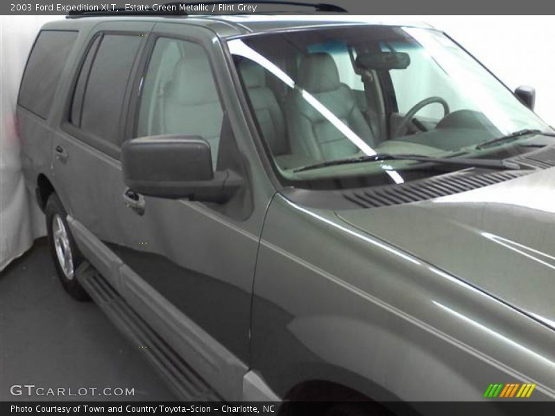 Estate Green Metallic / Flint Grey 2003 Ford Expedition XLT