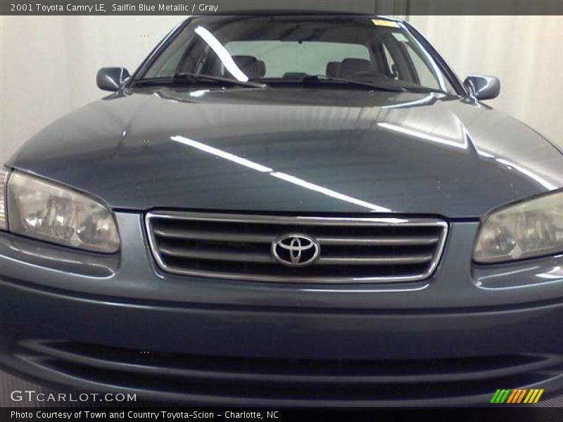 Sailfin Blue Metallic / Gray 2001 Toyota Camry LE