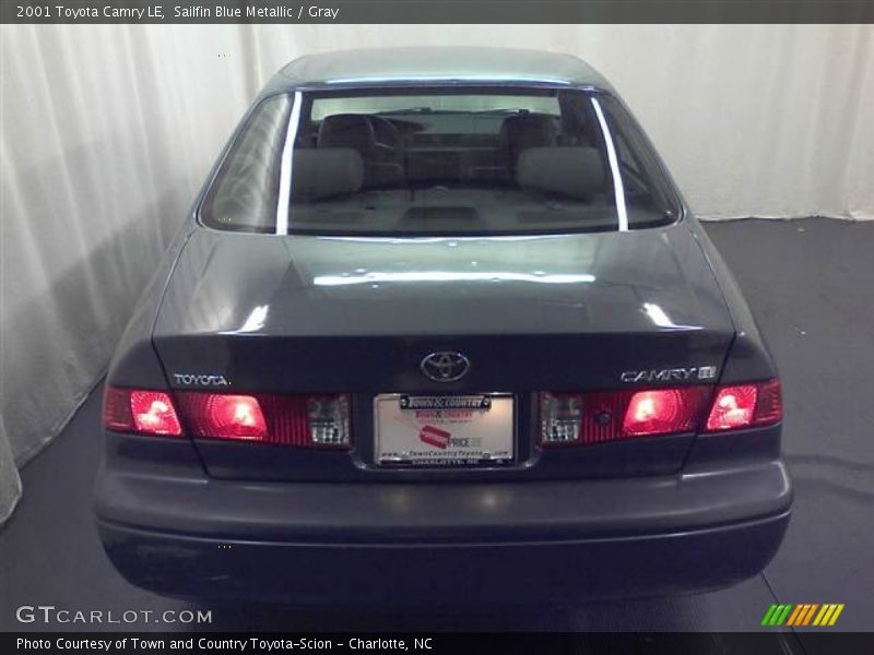 Sailfin Blue Metallic / Gray 2001 Toyota Camry LE