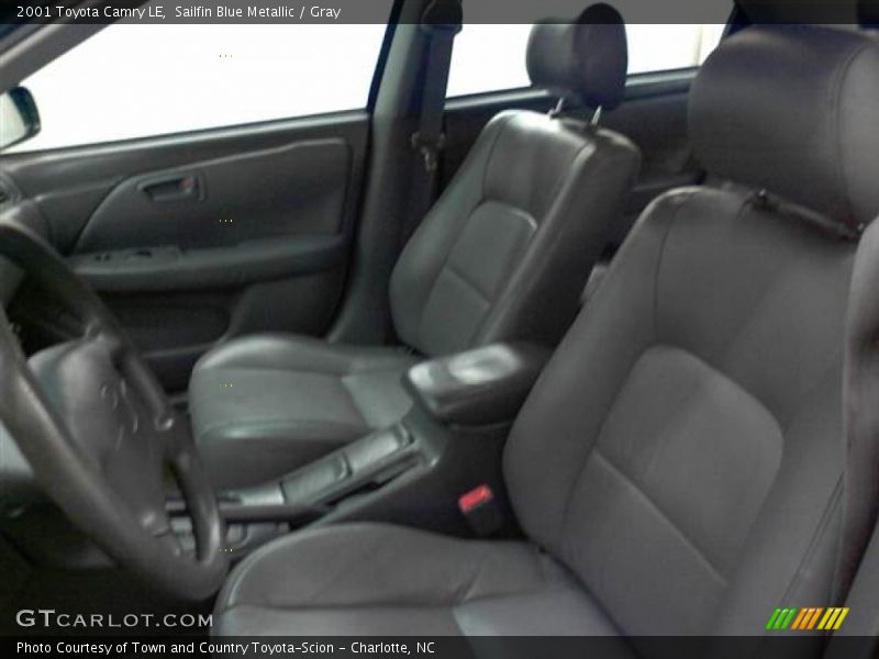 Sailfin Blue Metallic / Gray 2001 Toyota Camry LE