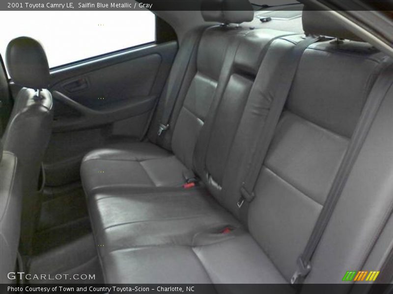 Sailfin Blue Metallic / Gray 2001 Toyota Camry LE
