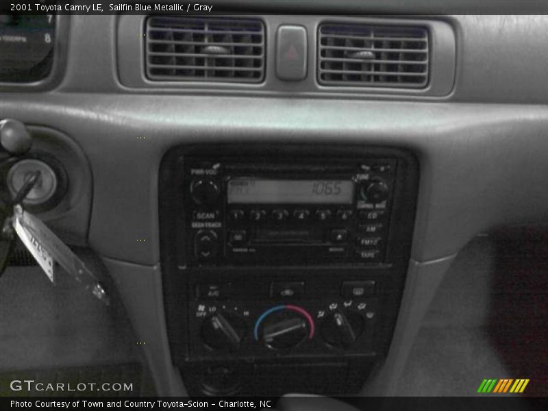 Sailfin Blue Metallic / Gray 2001 Toyota Camry LE