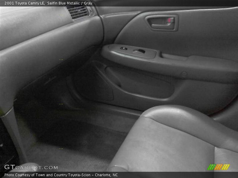 Sailfin Blue Metallic / Gray 2001 Toyota Camry LE