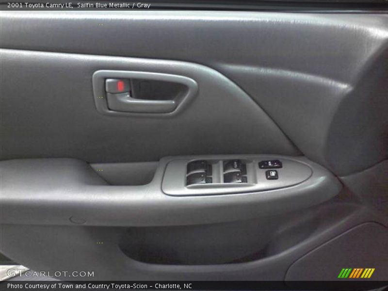 Sailfin Blue Metallic / Gray 2001 Toyota Camry LE