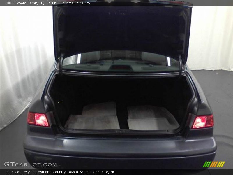 Sailfin Blue Metallic / Gray 2001 Toyota Camry LE