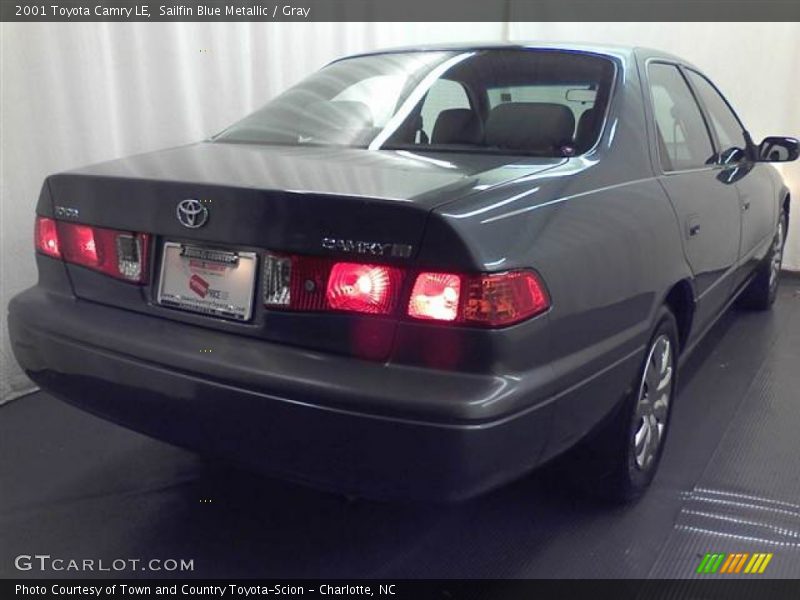 Sailfin Blue Metallic / Gray 2001 Toyota Camry LE