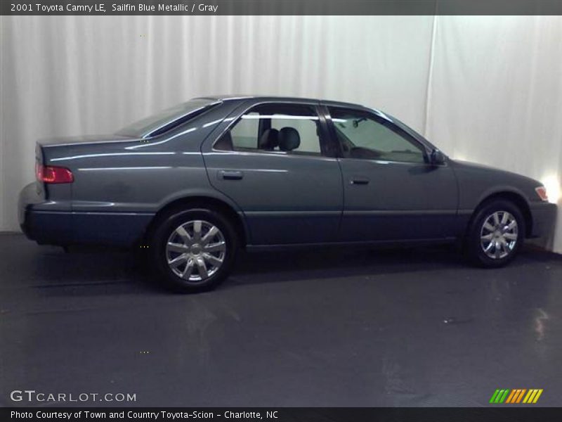 Sailfin Blue Metallic / Gray 2001 Toyota Camry LE