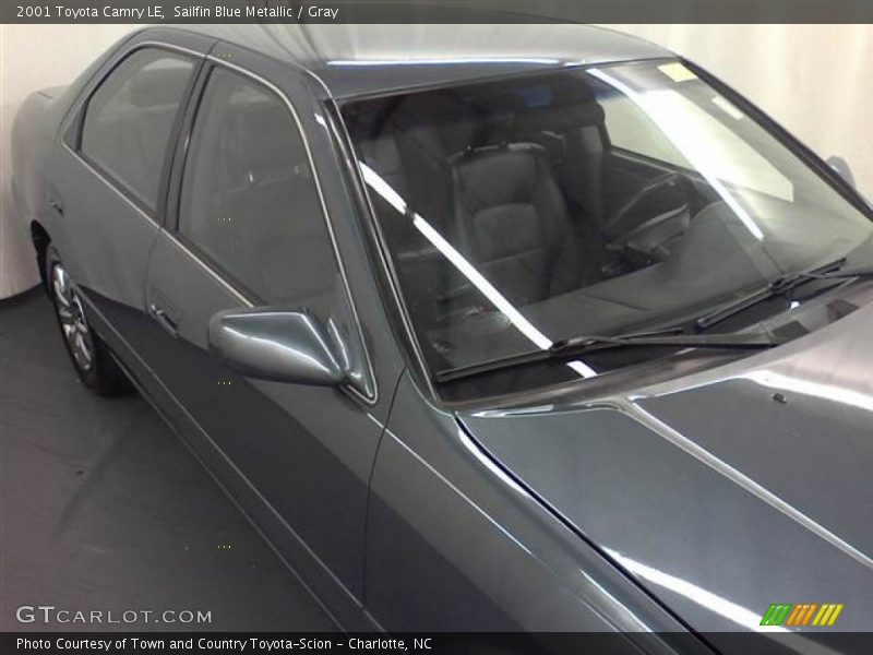 Sailfin Blue Metallic / Gray 2001 Toyota Camry LE