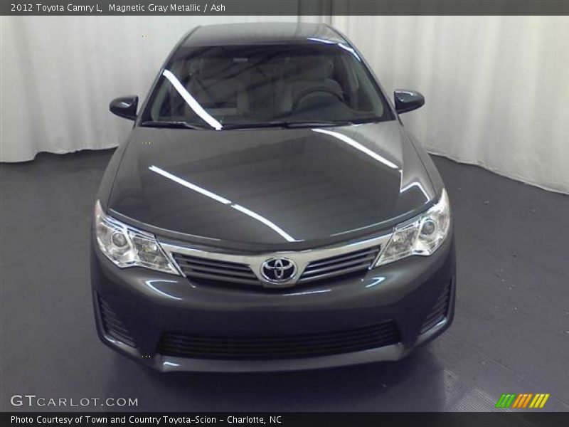 Magnetic Gray Metallic / Ash 2012 Toyota Camry L