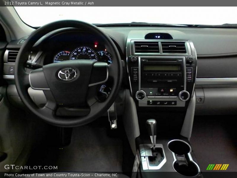 Magnetic Gray Metallic / Ash 2012 Toyota Camry L
