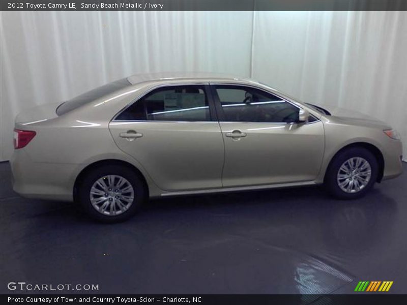 Sandy Beach Metallic / Ivory 2012 Toyota Camry LE