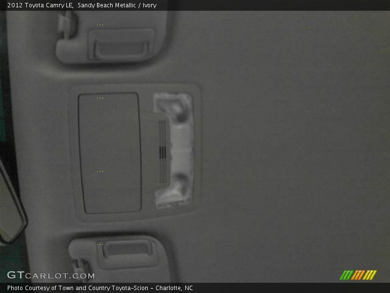 Sandy Beach Metallic / Ivory 2012 Toyota Camry LE