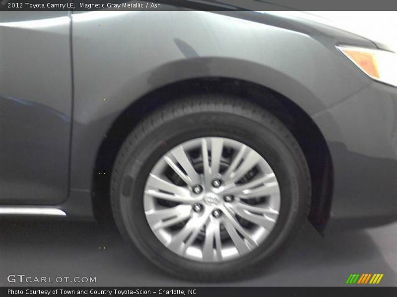 Magnetic Gray Metallic / Ash 2012 Toyota Camry LE