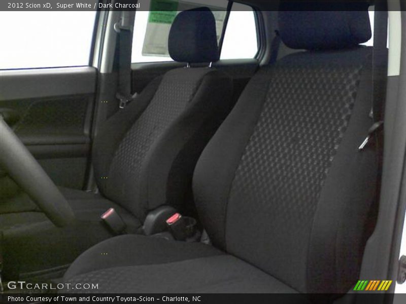 Super White / Dark Charcoal 2012 Scion xD