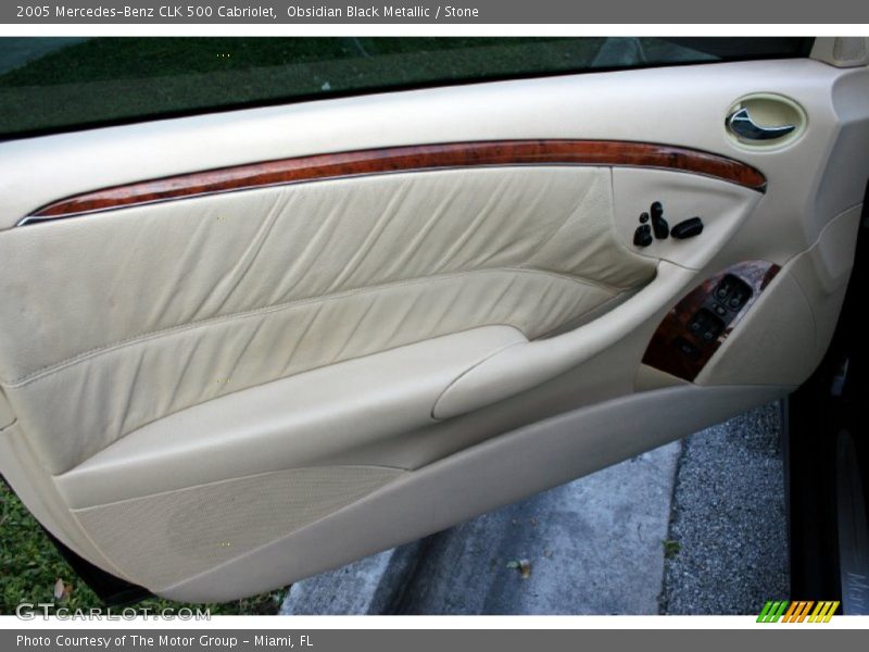 Door Panel of 2005 CLK 500 Cabriolet