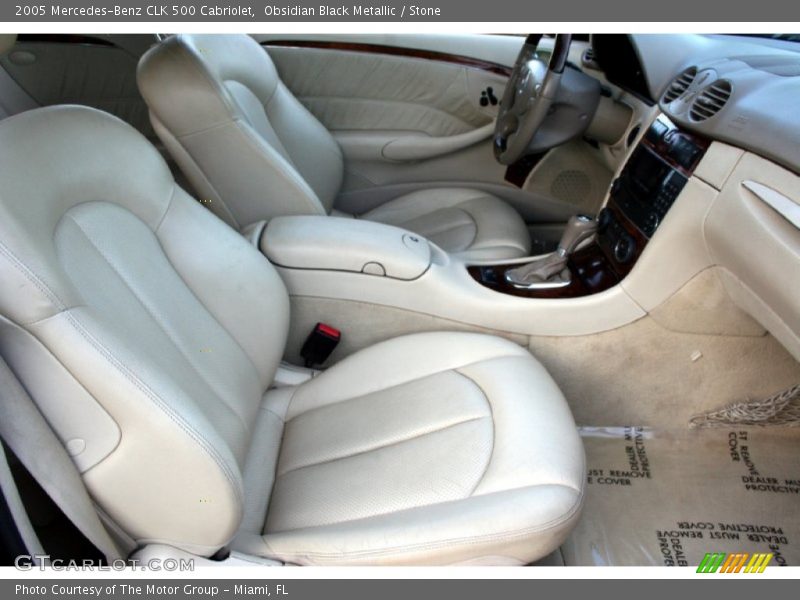  2005 CLK 500 Cabriolet Stone Interior