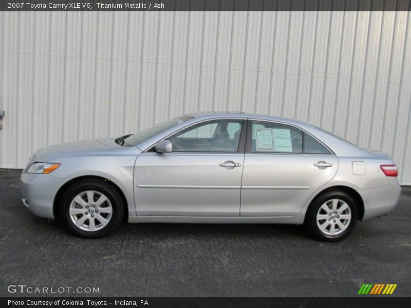 Titanium Metallic / Ash 2007 Toyota Camry XLE V6
