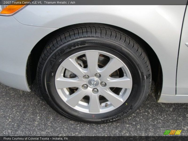 Titanium Metallic / Ash 2007 Toyota Camry XLE V6