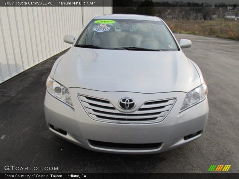 Titanium Metallic / Ash 2007 Toyota Camry XLE V6