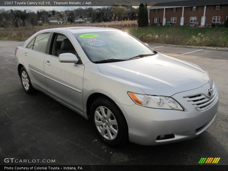 Titanium Metallic / Ash 2007 Toyota Camry XLE V6