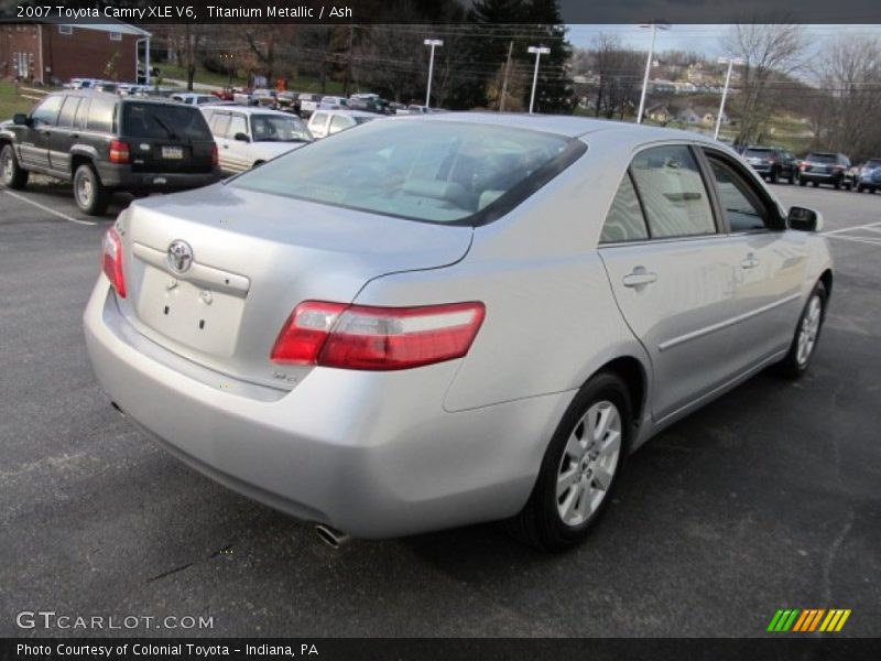 Titanium Metallic / Ash 2007 Toyota Camry XLE V6
