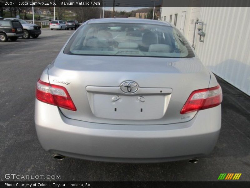 Titanium Metallic / Ash 2007 Toyota Camry XLE V6