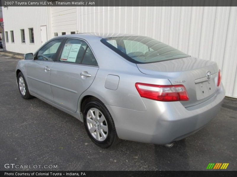 Titanium Metallic / Ash 2007 Toyota Camry XLE V6