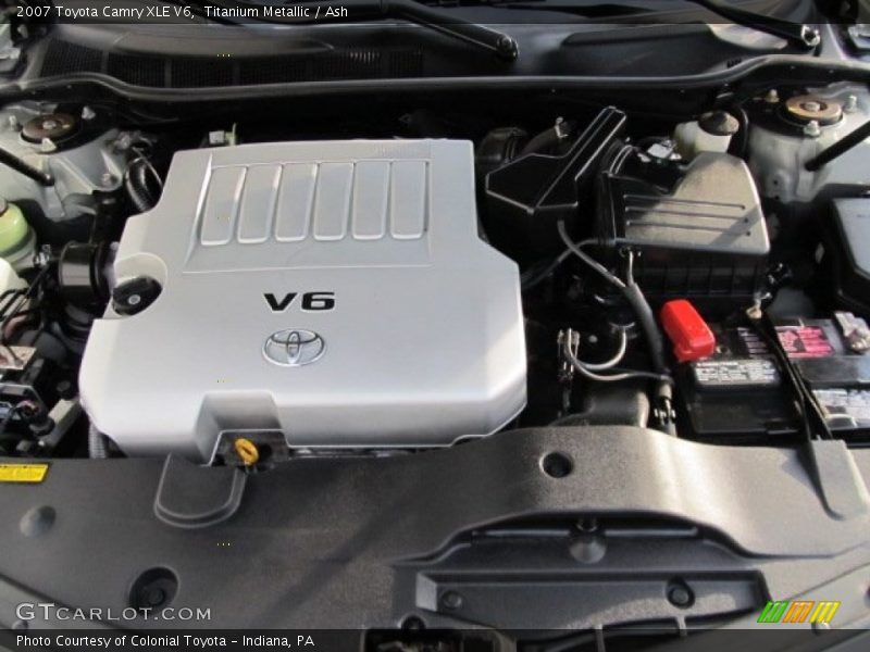 Titanium Metallic / Ash 2007 Toyota Camry XLE V6