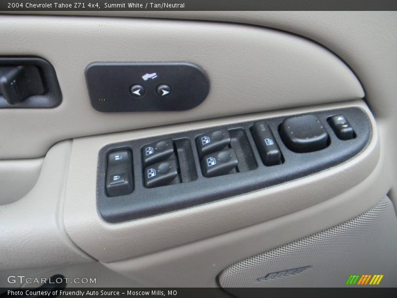 Summit White / Tan/Neutral 2004 Chevrolet Tahoe Z71 4x4