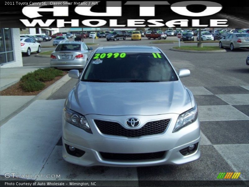 Classic Silver Metallic / Ash 2011 Toyota Camry SE