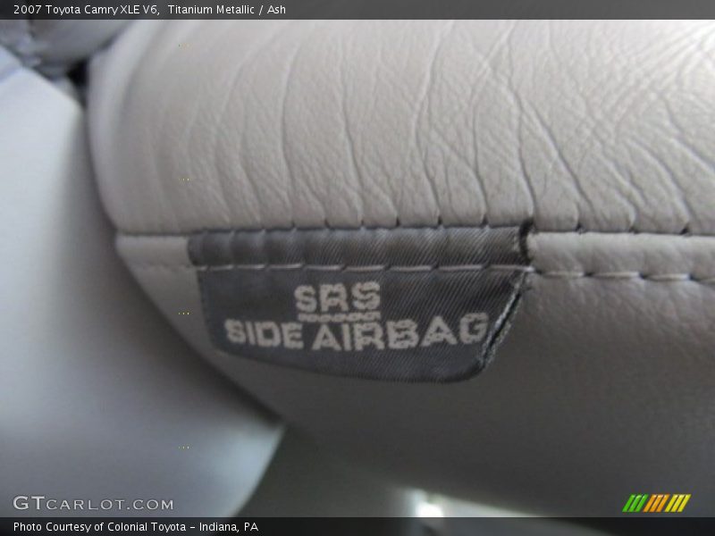 Titanium Metallic / Ash 2007 Toyota Camry XLE V6