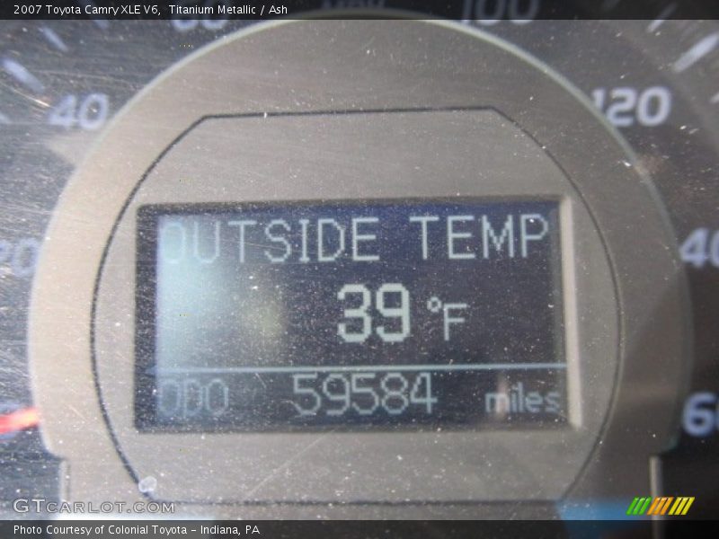 Titanium Metallic / Ash 2007 Toyota Camry XLE V6