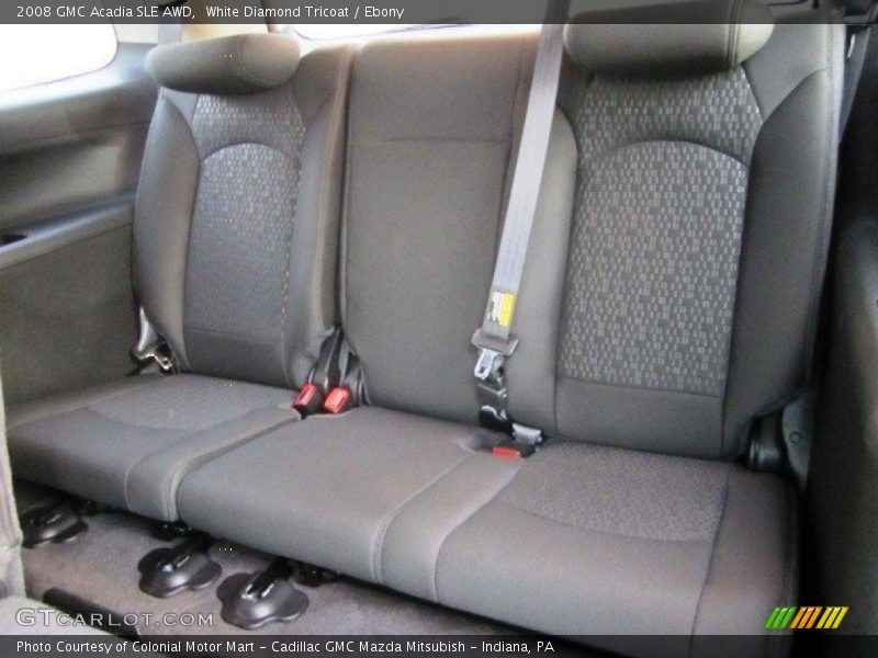 White Diamond Tricoat / Ebony 2008 GMC Acadia SLE AWD