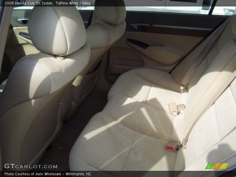 Taffeta White / Ivory 2008 Honda Civic EX Sedan