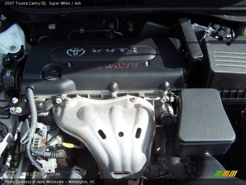 Super White / Ash 2007 Toyota Camry SE