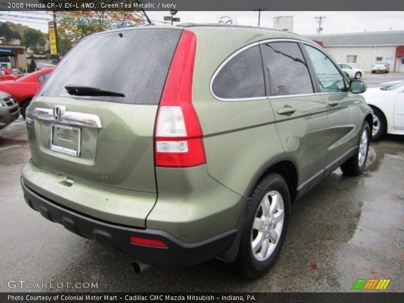 Green Tea Metallic / Ivory 2008 Honda CR-V EX-L 4WD