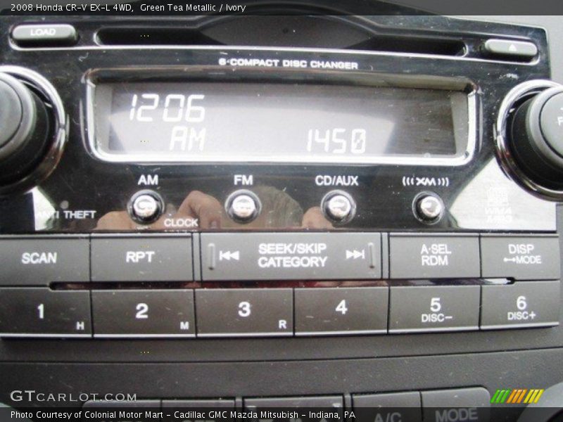 Green Tea Metallic / Ivory 2008 Honda CR-V EX-L 4WD